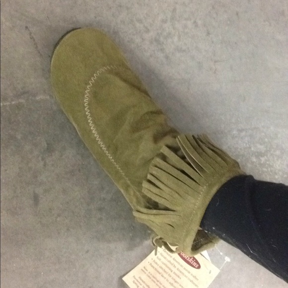Footskins Shoes Footskins 0 Deerskin Fringe Moccasin Poshmark